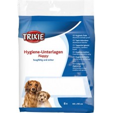 Trixie Nappy Puppy Pad Пеленки для собак 90 х 60 см, 8 шт (23413)